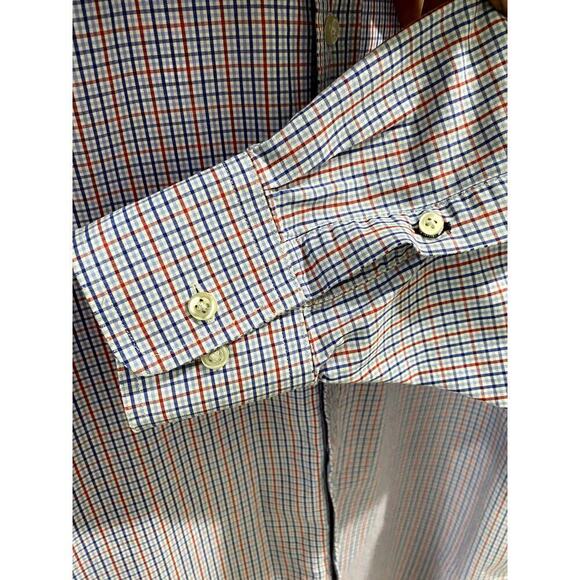 Tommy Hilfiger Plaid Casual Button Down Shirt - Sz. 34 - 35 (EUC) - Picture 2 of 6